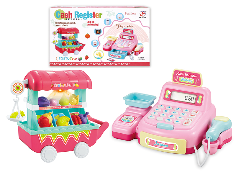 Fruits Car + Cash Register