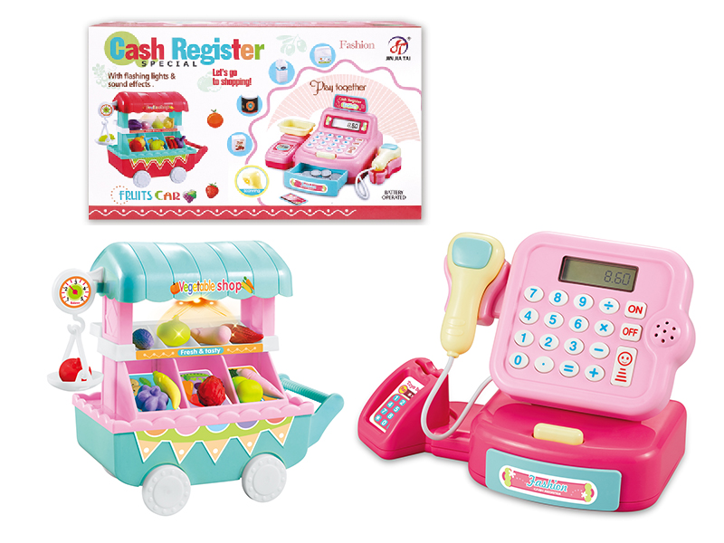 Fruits Car + Cash Register