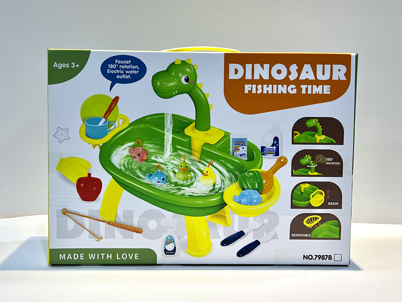 Dinosaur Fishing Game Table