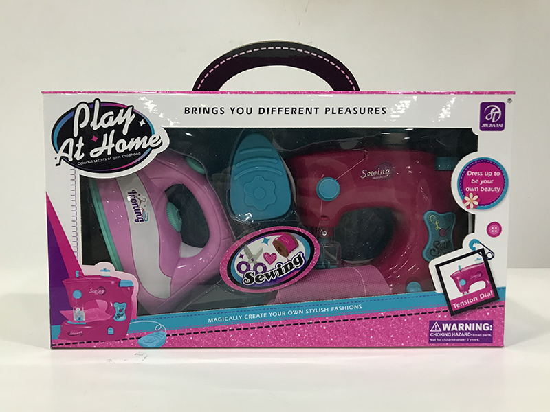 Sewing Machine + Iron