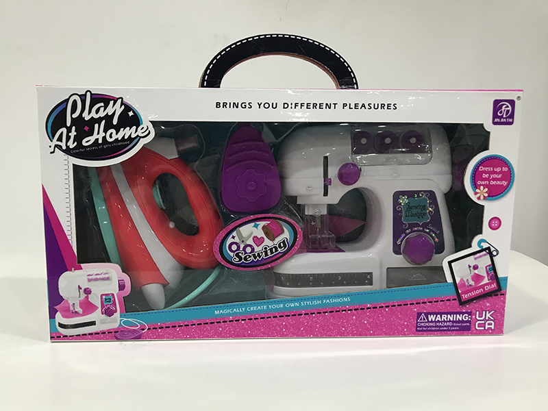 Sewing Machine + Iron