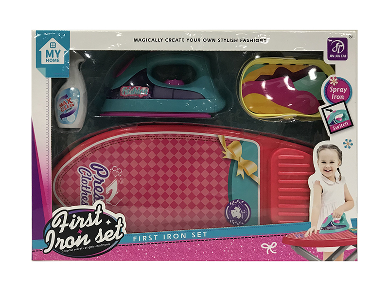 Iron + Ironing Board Set