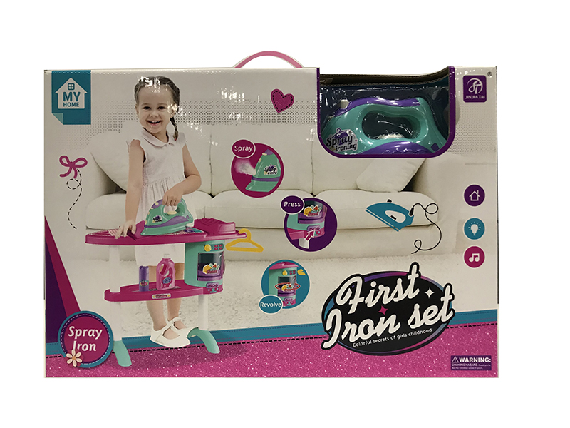 Iron + Ironing Board Set