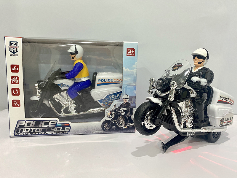 B/O Stunt Police Motorcycle