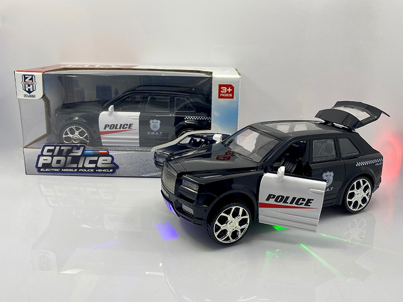 B/O Spray Door Opening Police Car