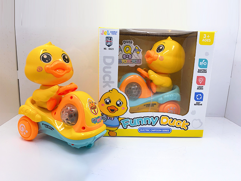 B/O Cute Duck Stunt Car
