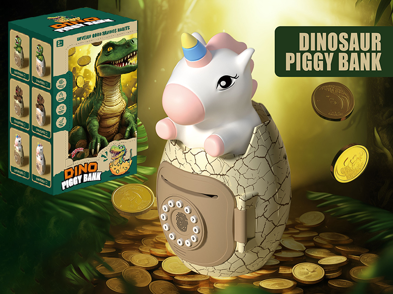Unicorn Egg Piggy Bank