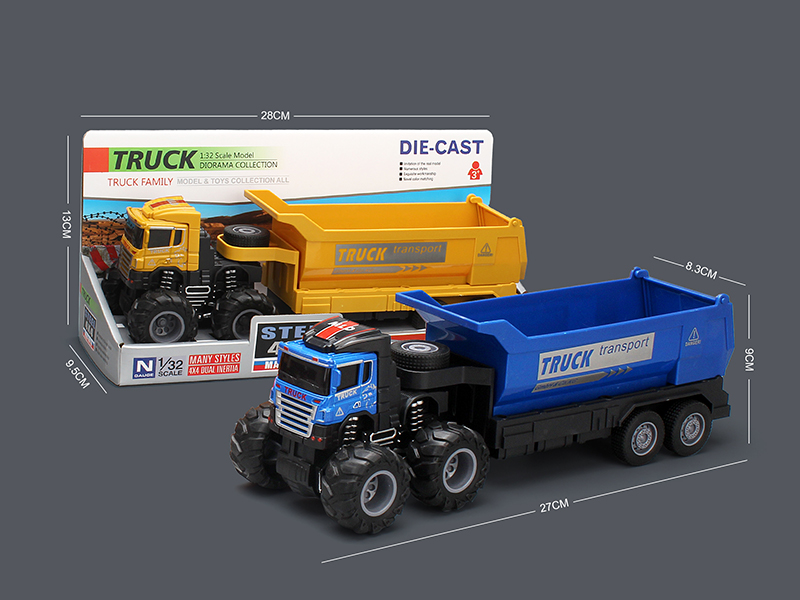 4WD Friction Alloy Dump Truck