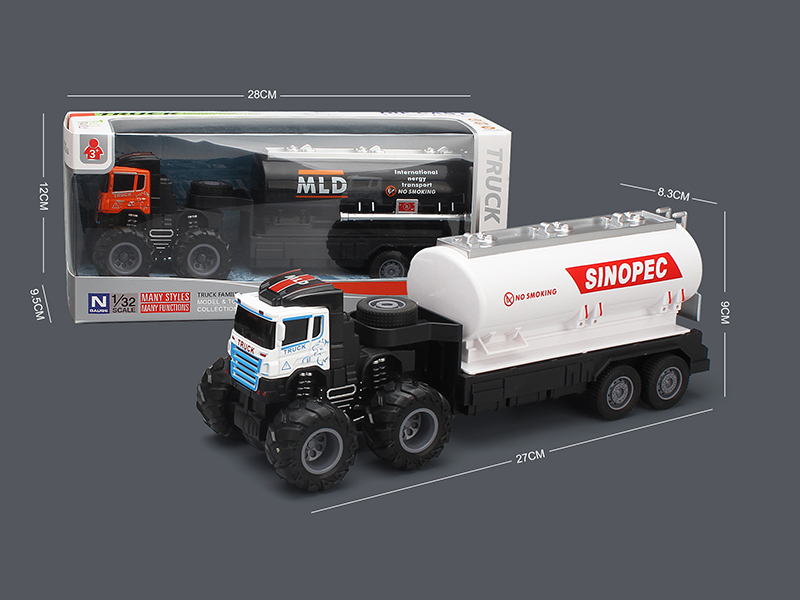 4WD Friction Alloy Oil Tank Truck