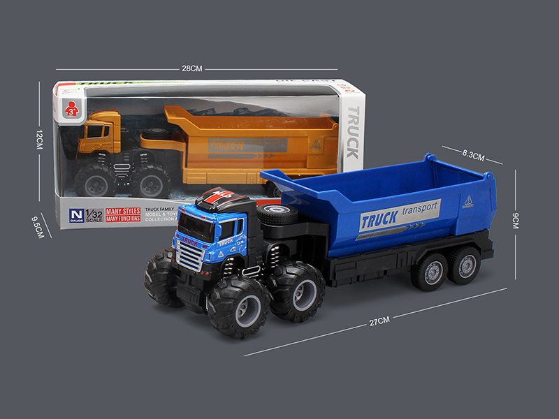 4WD Friction Alloy Dump Truck