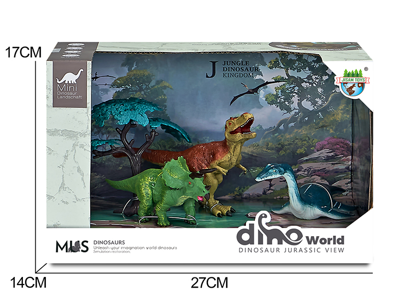 Dinosaur Forest Scene Set