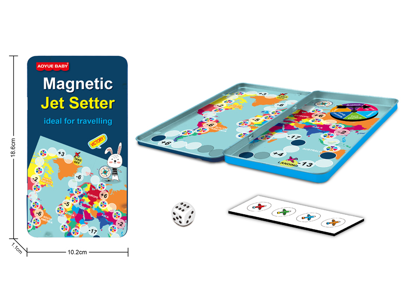 Travel Round The World (Magnetic Iron Box)