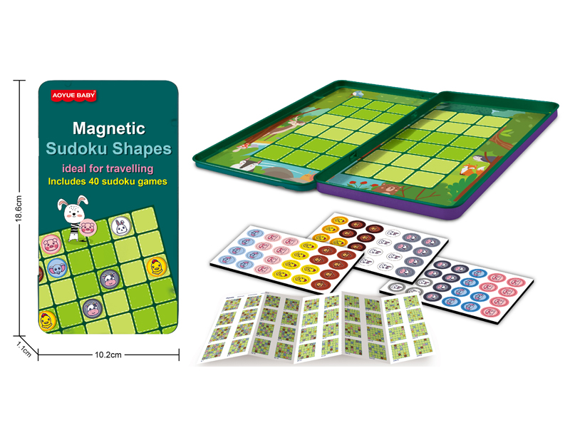 Graph Sudoku (Magnetic Iron Box)