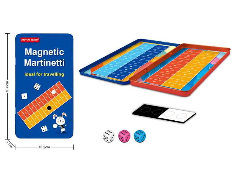 Number Pass (Magnetic Iron Box)