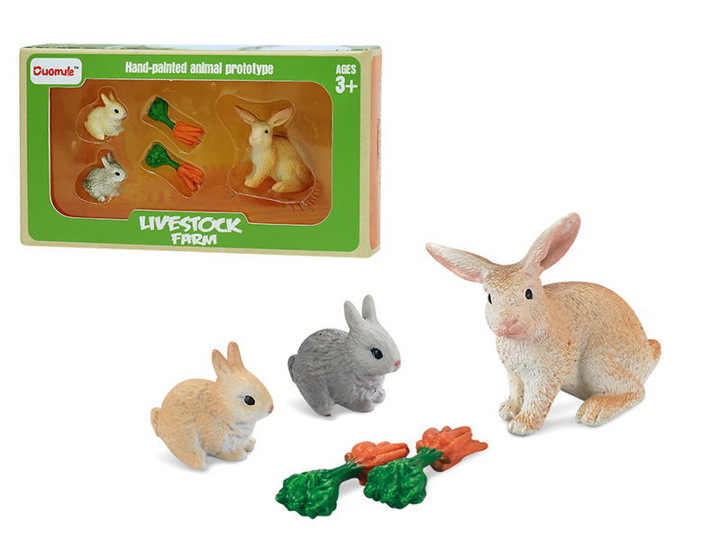 Rabbit Static Model Set