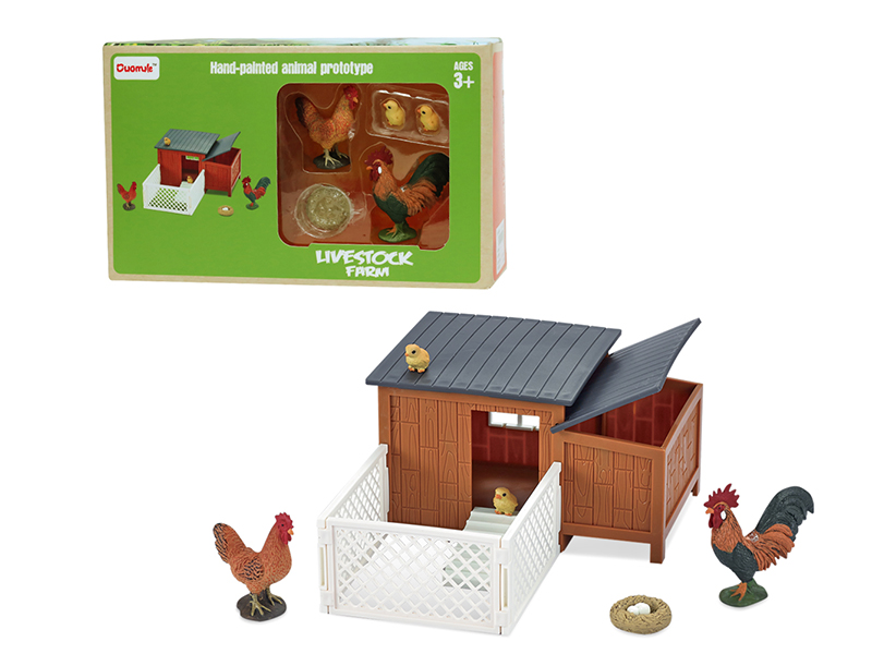Chicken House Set(Static Model)