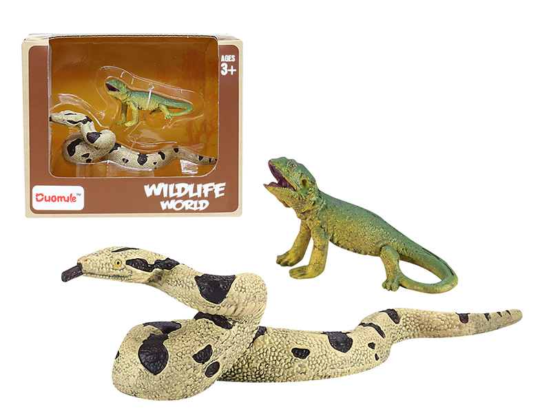 Snake + Lizard Static Model