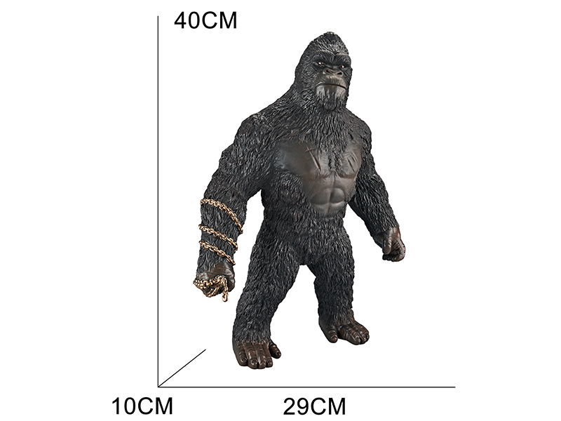 Vinyl Animal Model - Black Gorilla
