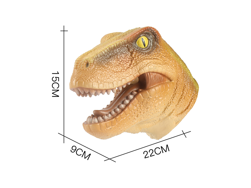 Vinyl Velociraptor Hand Puppet
