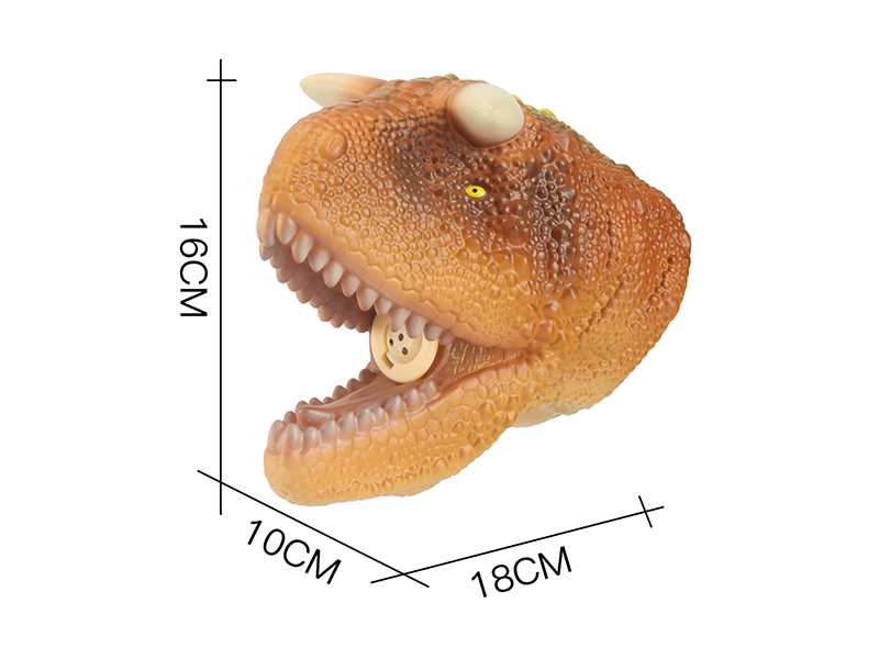 Vinyl Carnotaurus Hand Puppet