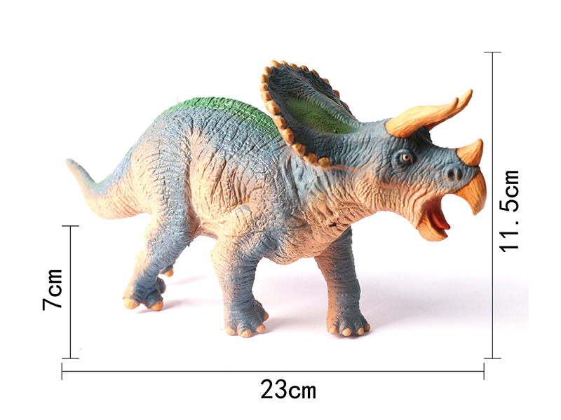 Vinyl Dinosaur Model - Triceratops