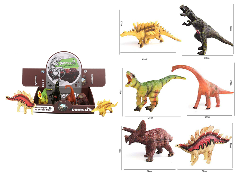 Vinyl Dinosaur Model(With IC)6PCS