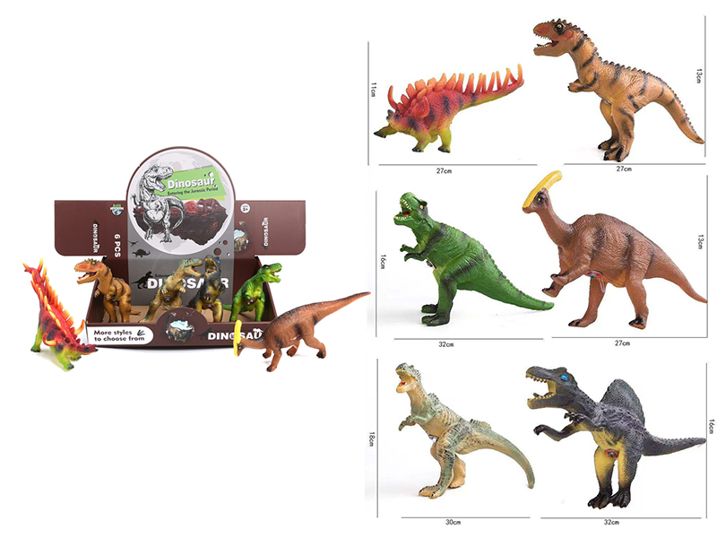 Vinyl Dinosaur Model(With IC)6PCS