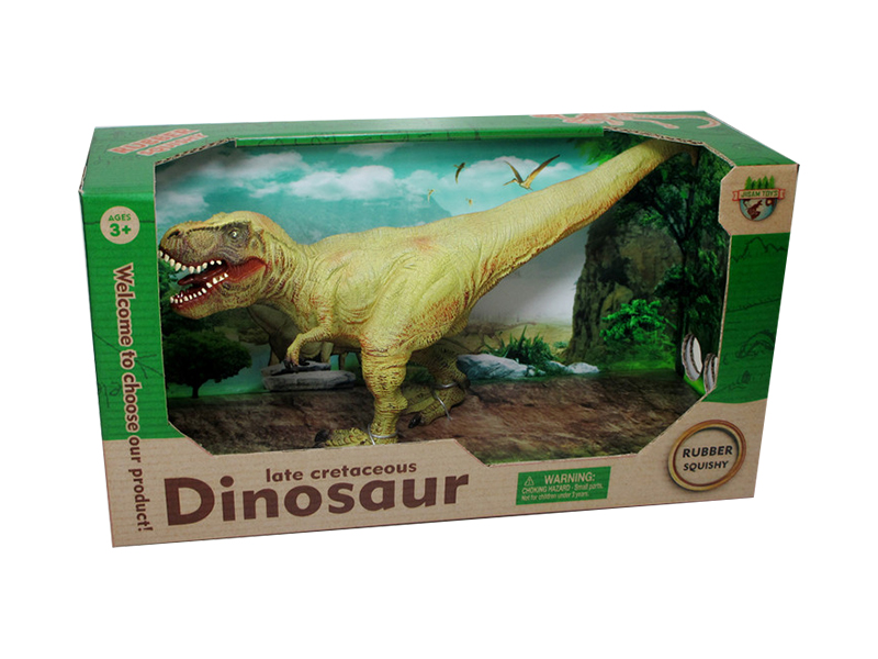 Vinyl Dinosaur Model - Yellow Tyrannosaurus Rex(Without IC)