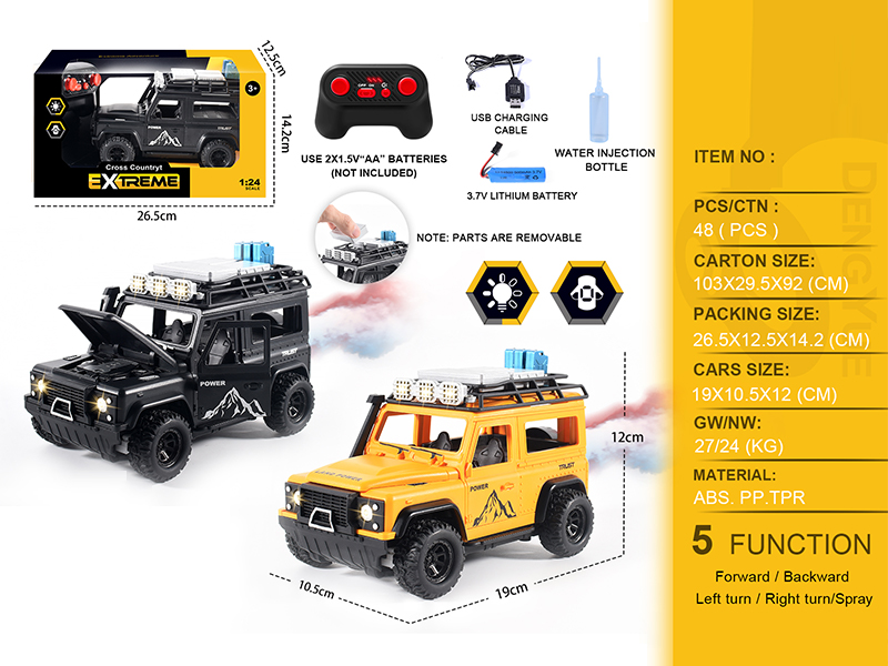 1:24 R/C Defender Car