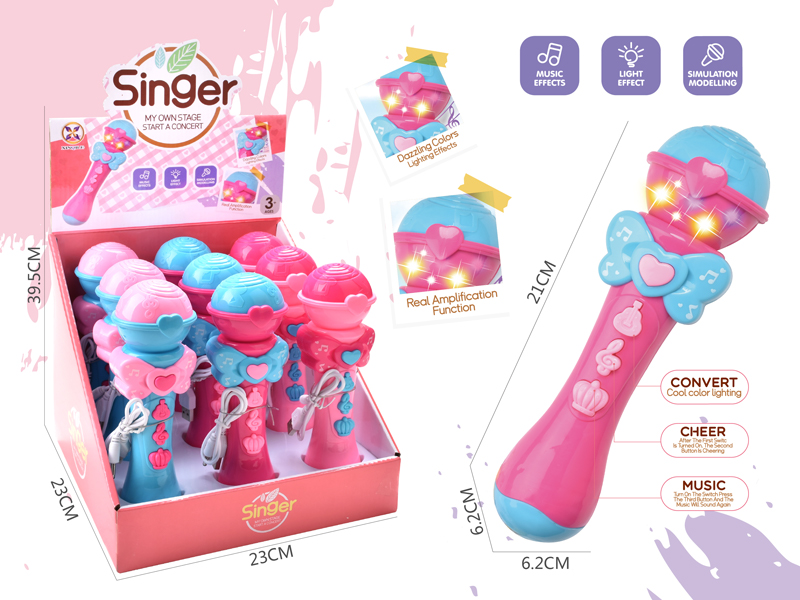 9PCS Multi Functional Rechargeable Microphone