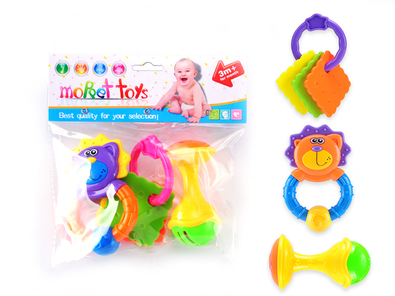 3PCS Baby Rattles