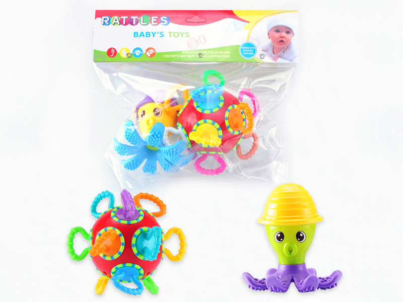 2PCS Baby Rattles