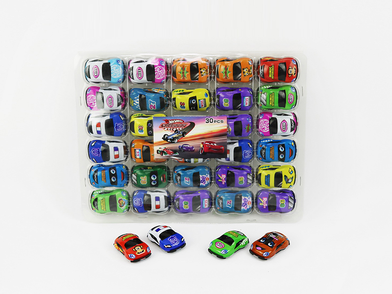 Pull Back Cartoon Car