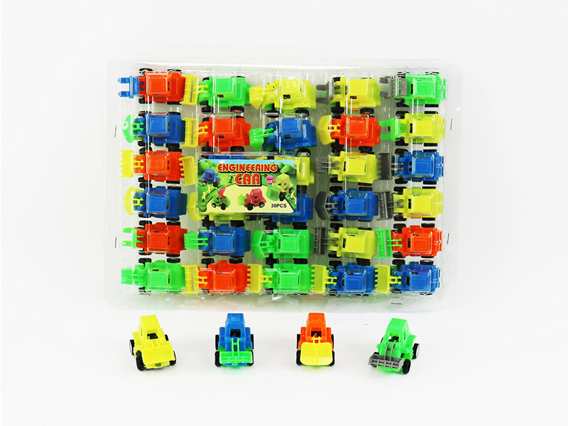 Pull Back Engineering Vehicle