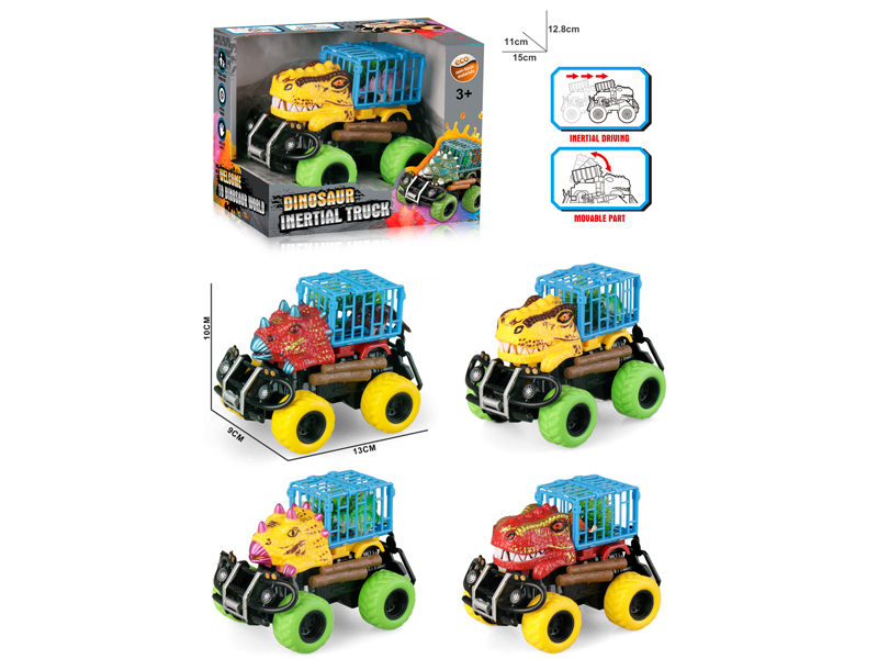 Dual Friction Dinosaur Truck