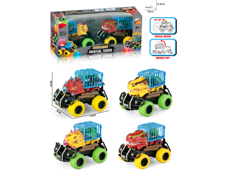 Dual Friction Dinosaur Truck