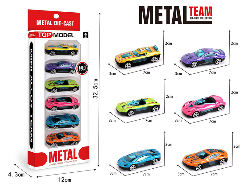 1:64 Alloy Slide Car