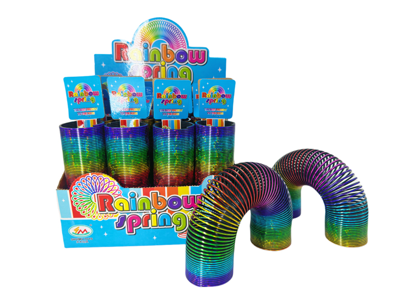 12PCS Ultra Long Laser Rainbow Circle