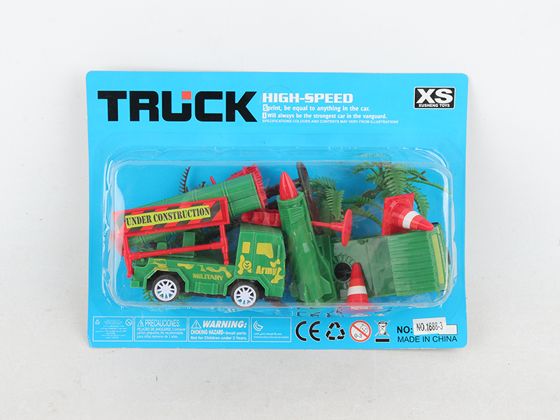 Pull Back Missile Truck Set