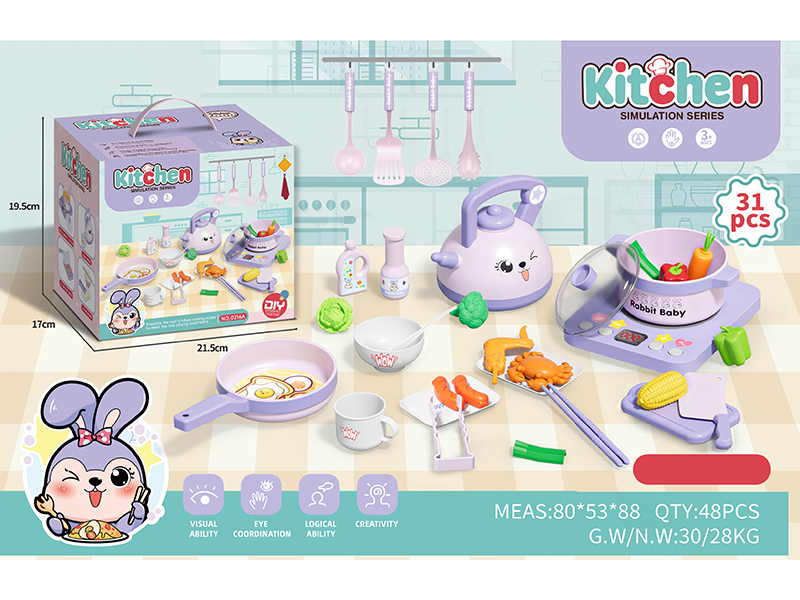 Rabbit Kitchen Set 31PCS