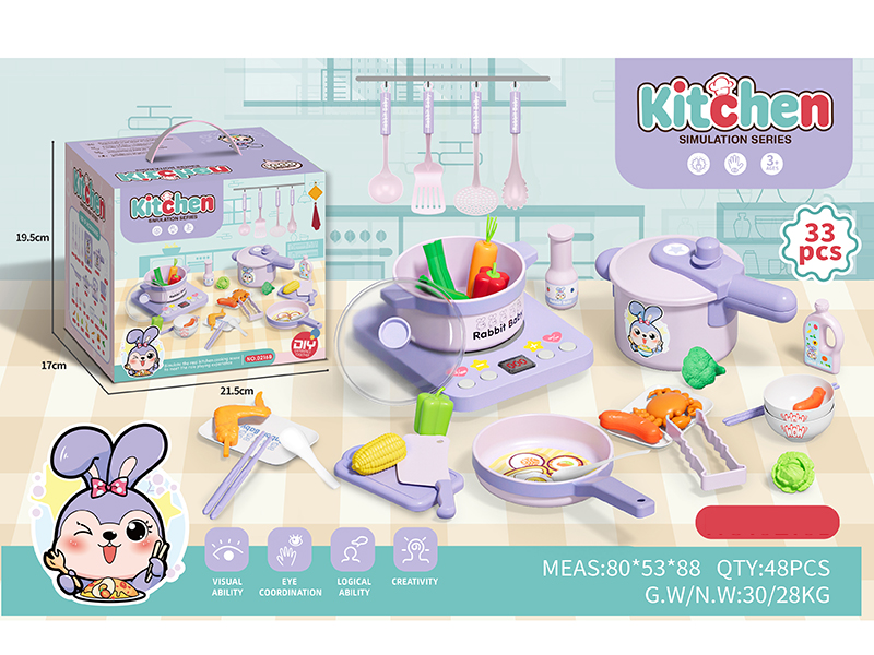 Rabbit Kitchen Set 33PCS
