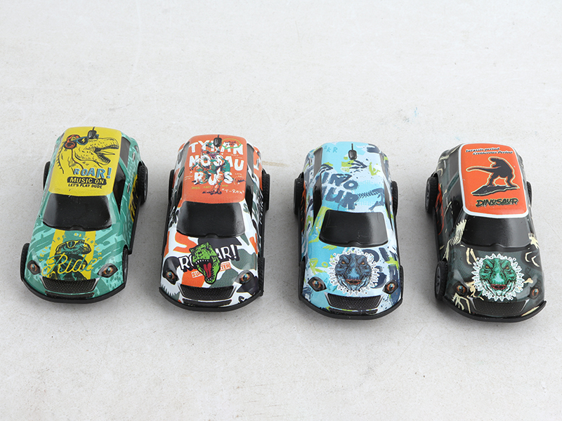 Alloy Dinosaur Pull Back Vehicle