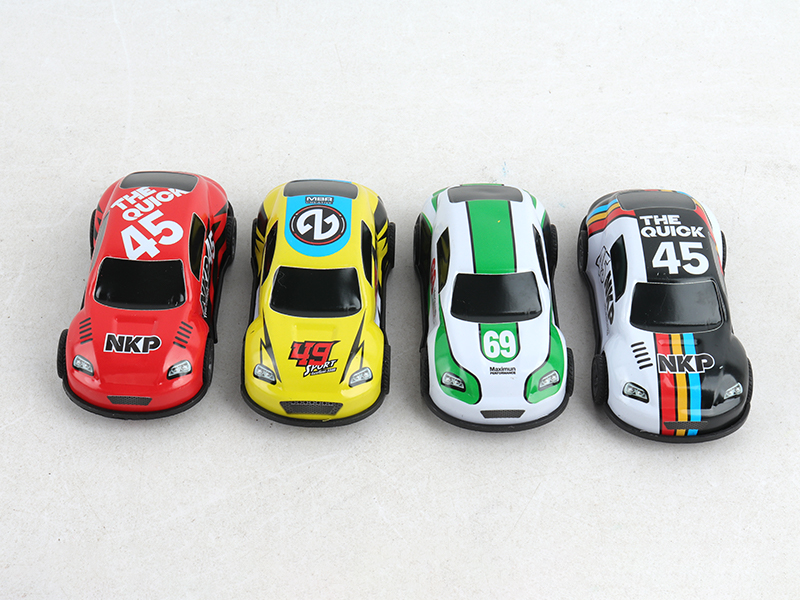 Alloy Beetle Number Pull Back Vehicle