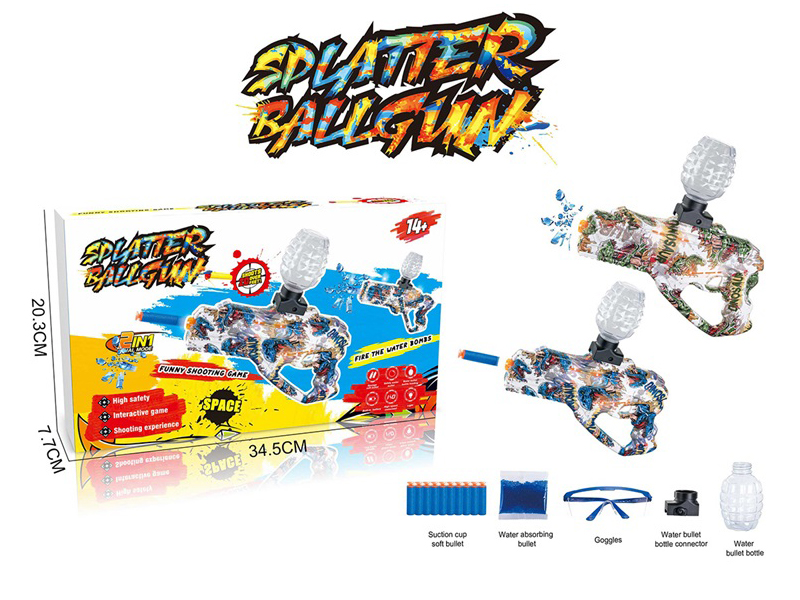 Space Gun Type Water Bullet Gun