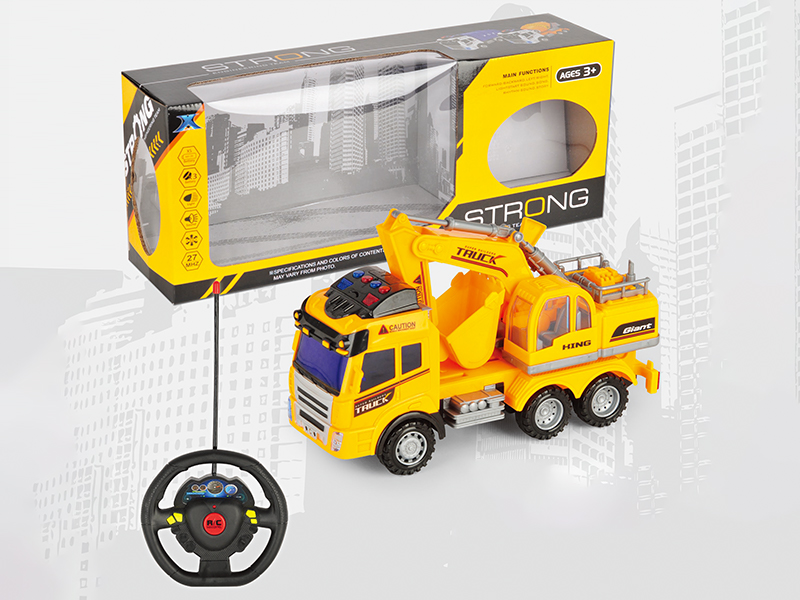 4CH R/C Engineering Vehicles With Sound