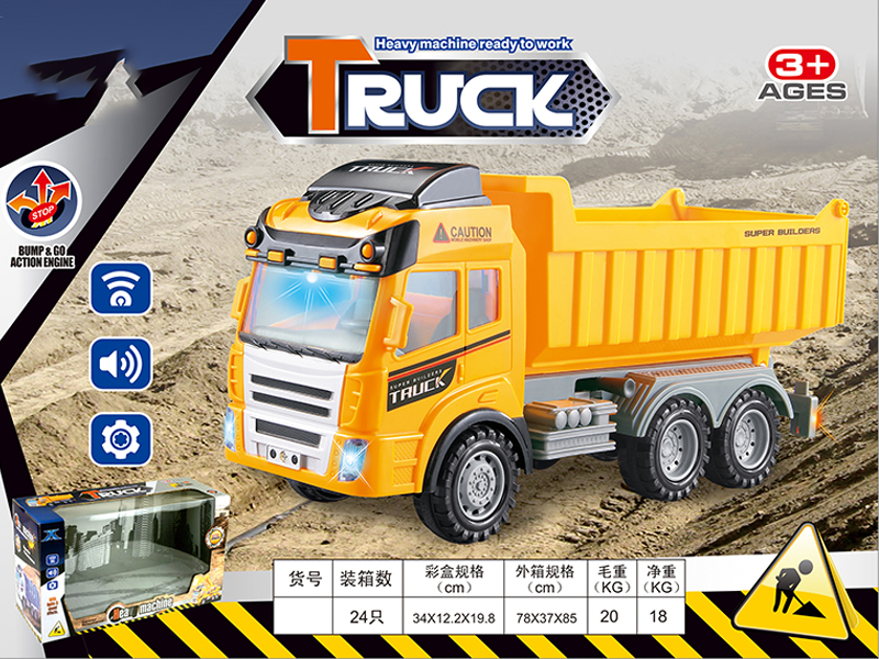 B/O Engineering Vehicle With Music