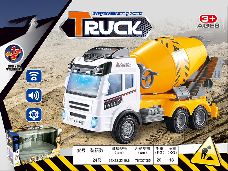 B/O Engineering Vehicle With Music