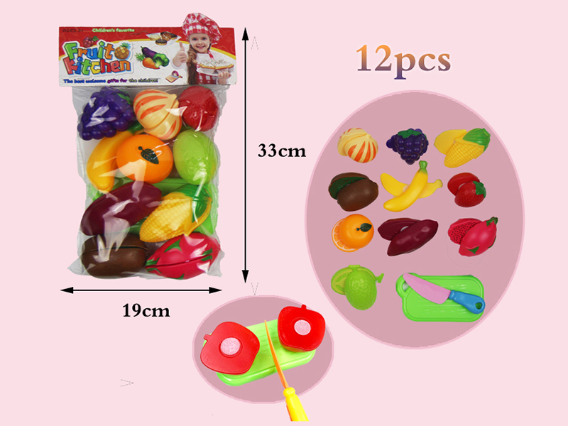 Cutting Fruits And Vegetable Set 12pcs