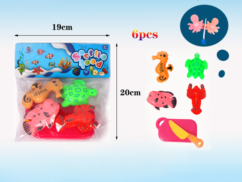 Cutting Food Toys(Seafood)6PCS