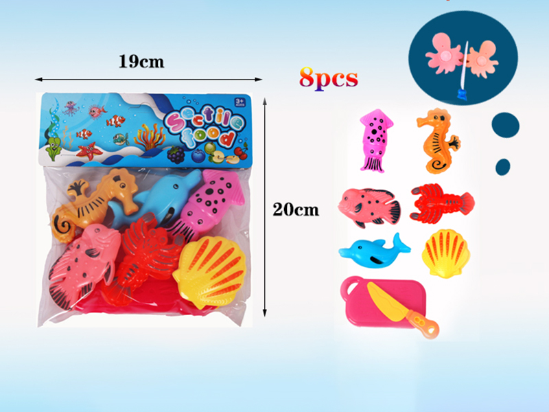 Cutting Food Toys(Seafood)8PCS